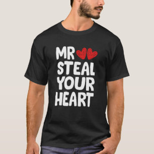 Camiseta Sr. Roba Tu Corazón Para Niños Pequeños San Valent
