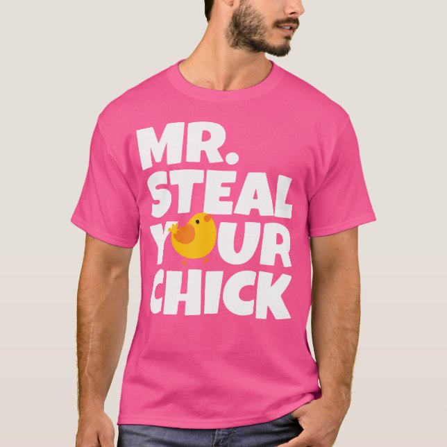 Camiseta Sr. Robar su pollo Chick Easter Chicken Boys Egg H (Anverso)