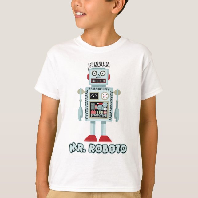 Camiseta Sr. Roboto (Anverso)