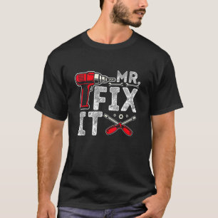 Camiseta Sr. Romper, Sr. Arreglarlo, Papá Hijo Del Amp Coin