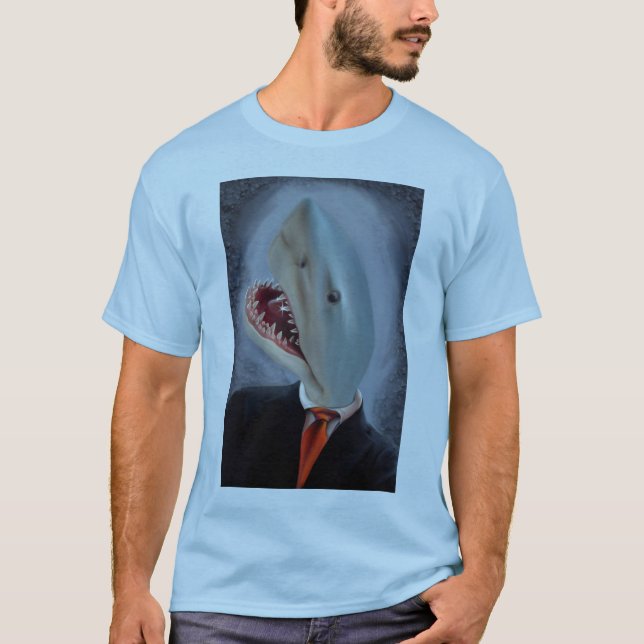 Camiseta Sr. Shark Head Shirt (Anverso)