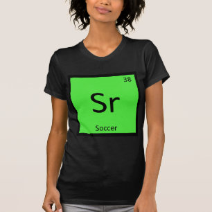 Camiseta Sr - Símbolo de mesa periódica de química depor