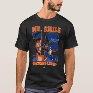 Camiseta Sr. Smile Francisco Lindor Paquito Nueva York MLBP
