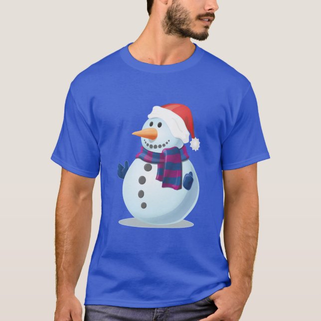 Camiseta Sr. Snowman (Anverso)