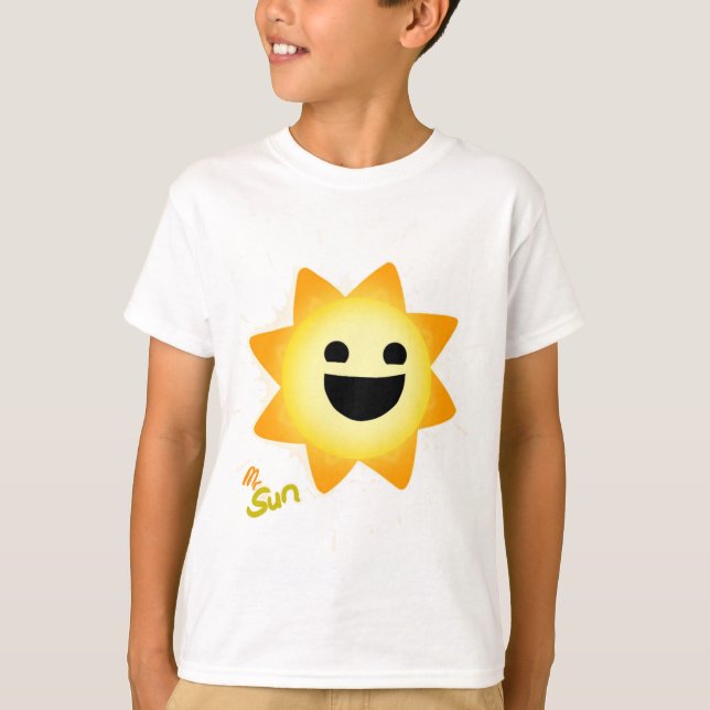 Camiseta Sr. Sol de Sprunki 3D (Anverso)
