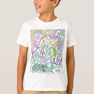 Camiseta Sr. Squiggly Drawing A Stork