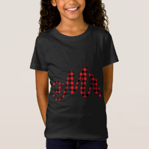 Camiseta Sr. Sra. Navidades Pajama Buffalo Golpe de vacacio