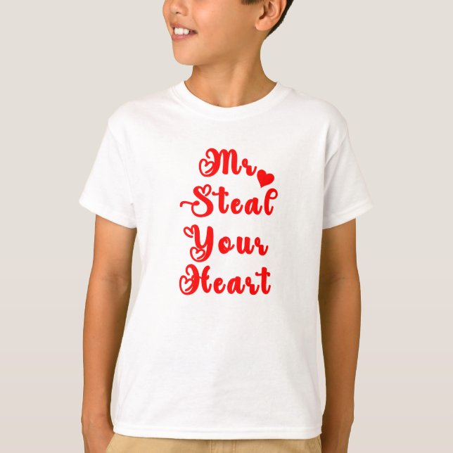 Camiseta Sr. Steal Your Heart (Anverso)