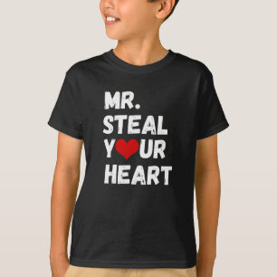 Camiseta Sr. Steal Your Heart El día de San Valentín T-Shir