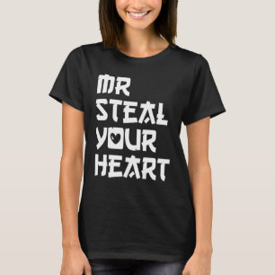 Camiseta Sr. Steal Your Heart V Day 2022 Niños niños pequeñ