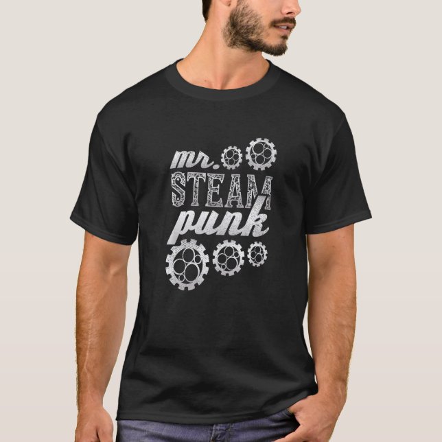 Camiseta Sr. Steampunk (Anverso)