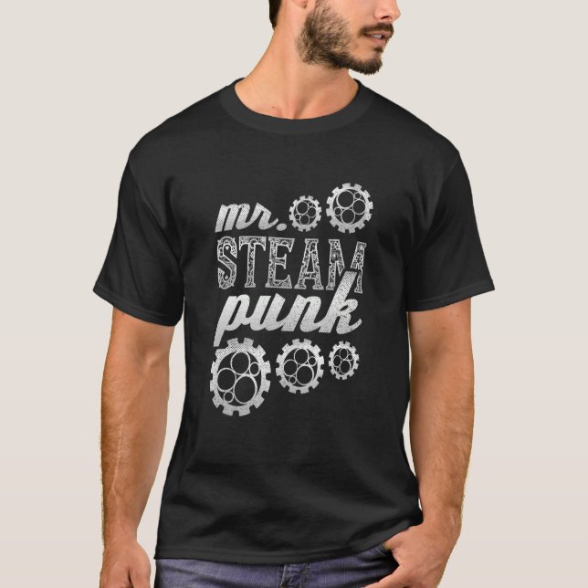 Camiseta Sr. Steampunk (Anverso)