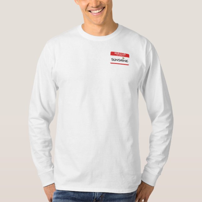 Camiseta Sr. Sunshine (Anverso)