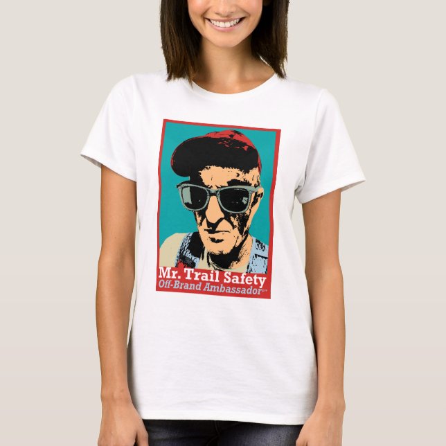 Camiseta Sr. Trail Safety, embajador de la Apagado-Marca (Anverso)