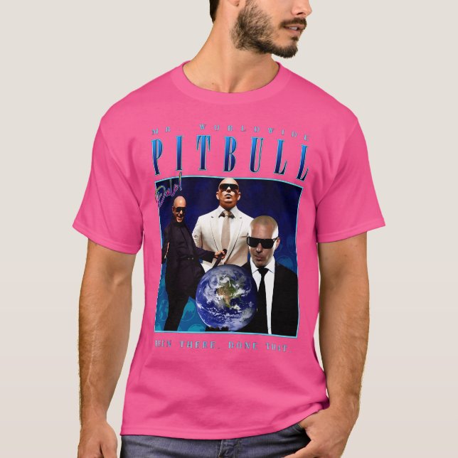 Camiseta Sr. Worldwide Pitbull (Anverso)