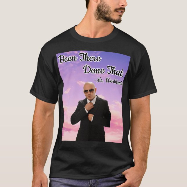 Camiseta Sr. Worldwide Tapestry For Maddie (Anverso)