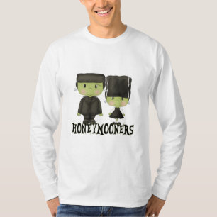 Camiseta Sr. y la Sra. Franken Honeymooners Funny Halloween