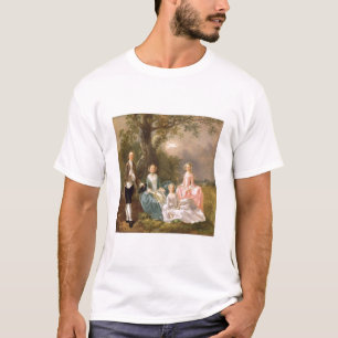 Camiseta Sr. y señora Juan Gravenor y sus hijas, Eliz