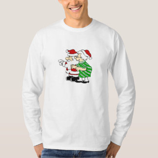 Camiseta Sr. y señora Papá Noel
