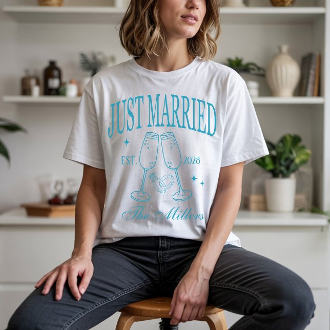 Camiseta Sr. y Sra. Camisetas, Camisas de los Nuevos Matrim (matching honeymoon tees, custom wedding date shirts, personalized couple shirts, bride & groom shirt)
