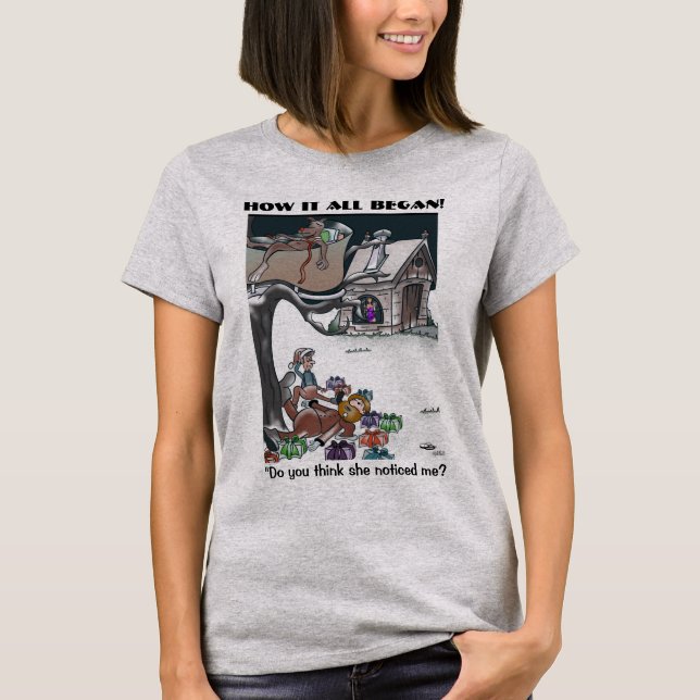 Camiseta Sr. y Sra. Claus (Anverso)