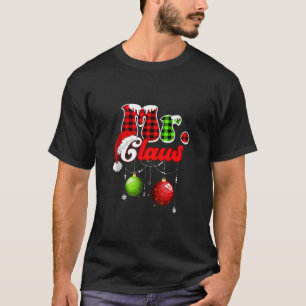 Camiseta Sr. y Sra. Claus Funny Chest Nuts Parejas Santa Ch