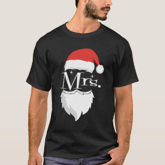 Camiseta Sr. Y Sra. Claus Parejas Navidades Pajama