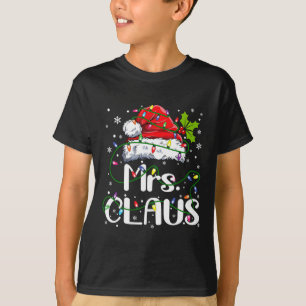 Camiseta Sr. Y Sra. Claus Parejas Navidades Pajama