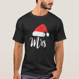 Camiseta Sr. Y Sra. Clause Parejas Coincidiendo Navidades S