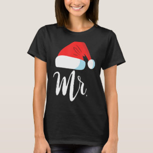 Camiseta Sr. Y Sra. Clause Parejas Coincidiendo Navidades S