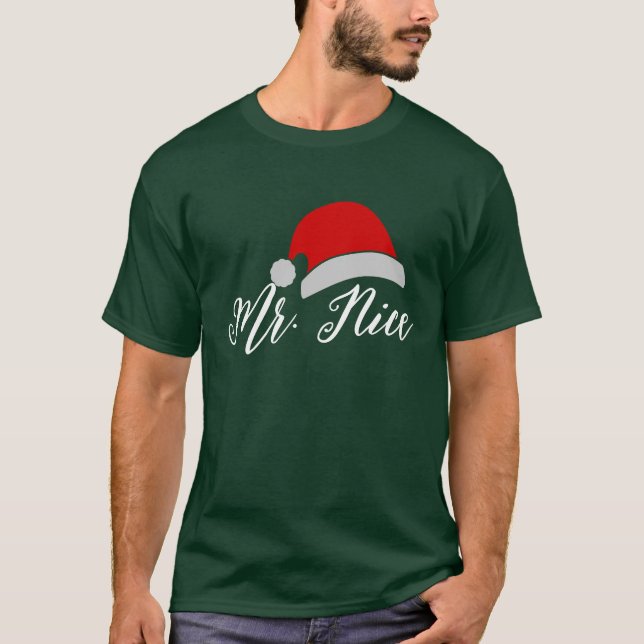 Camiseta Sr. y Sra. Navidades Shirt - Pareja Personalizada  (Anverso)