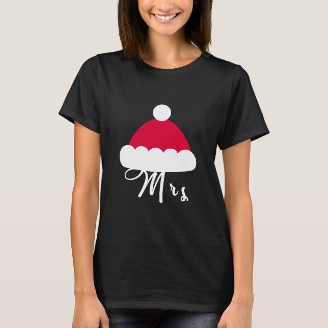 Camiseta Sr. y Sra. par navidades (Anverso)