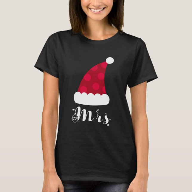 Camiseta Sr. y Sra. par navidades (Anverso)