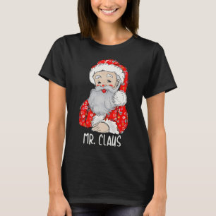 Camiseta Sr. y Sra. Santa Claus Parejas Navidades