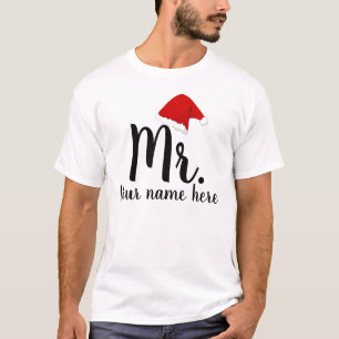 Camiseta Sr. y Sra. Santa Couple
