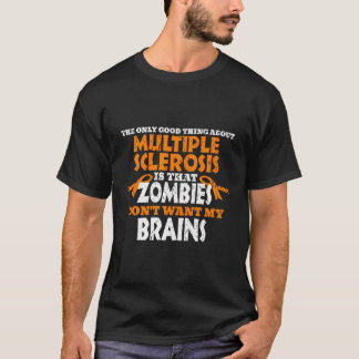 Camiseta Sra. Awareness Shirt Zombies No Quiere Mis Cerebro