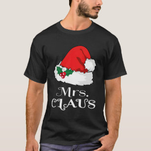 Camiseta Sra. Claus Pajama Santa X-Mas