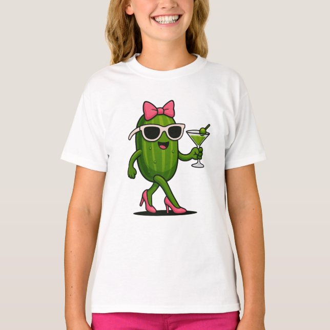 Camiseta Sra. Cucumber Moda (Anverso)