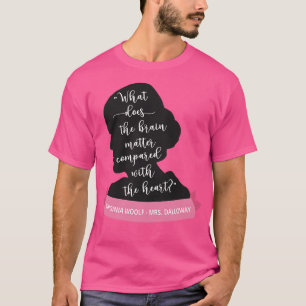 Camiseta Sra. Dalloway Cita II Virginia Woolf Silhouette