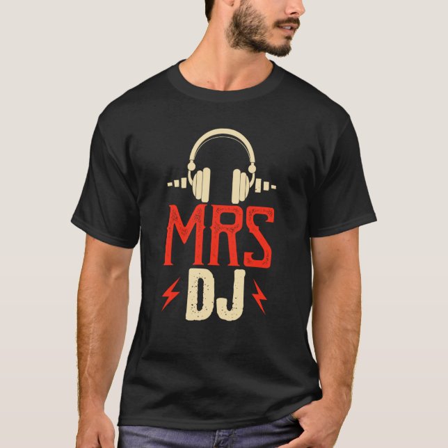 Camiseta Sra. DJ (Anverso)