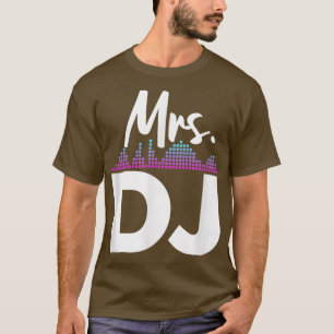Camiseta Sra. DJ Wife Disk Jockey