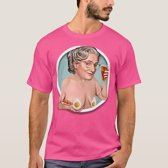 Camiseta Sra. Doubtfire (Anverso)