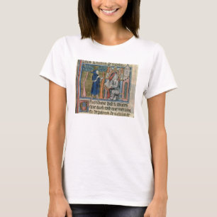 Camiseta Sra. Fr. 95 f.268 Merlin le dicta la historia a Bl