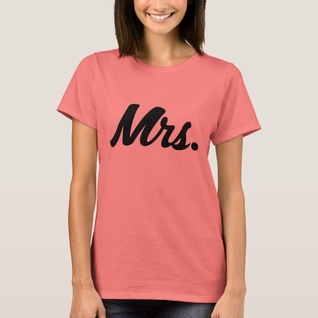 Camiseta Sra. Funny Wife Diciendo (Anverso)