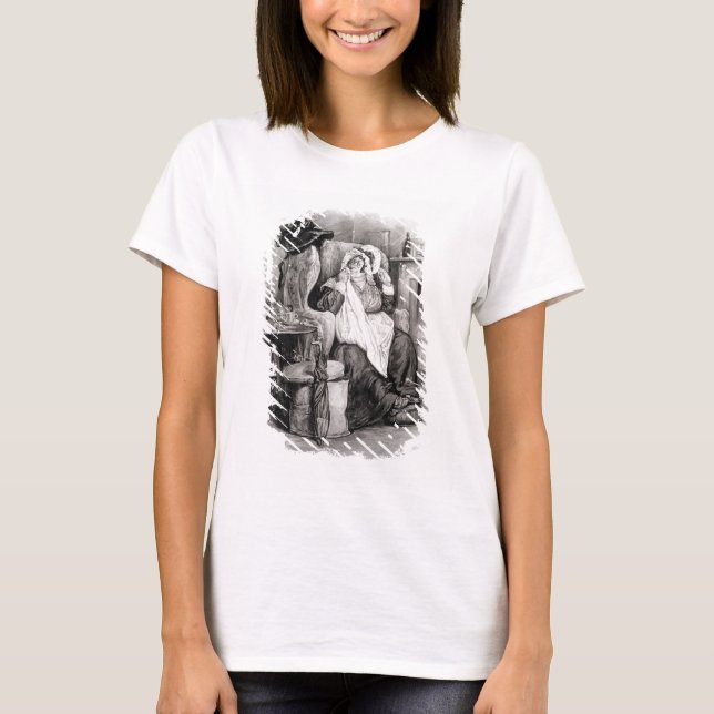 Camiseta Sra. Gamp, de 'Charles Dickens: un gesto sobre él (Anverso)