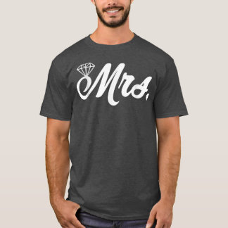 Camiseta Sra. Just Casada Esposa Esposa Contra Novia Luna D
