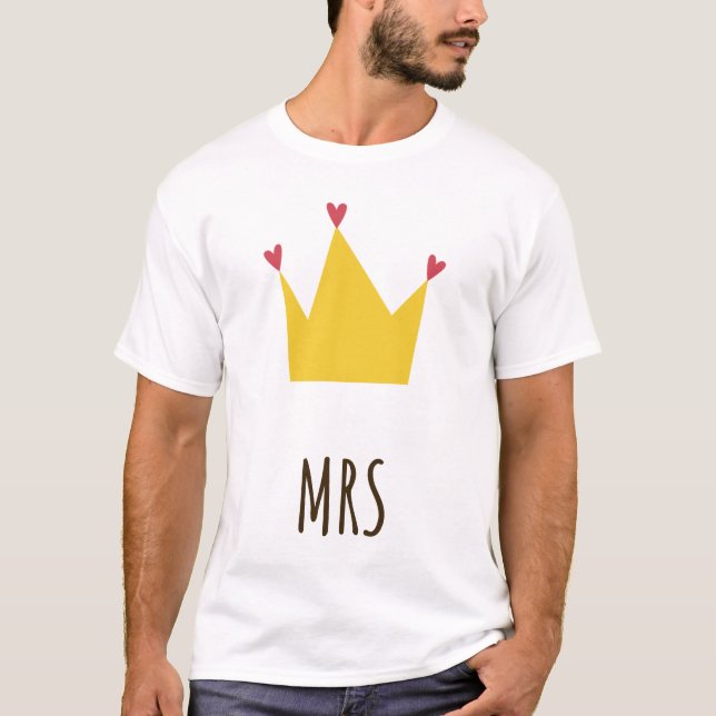 Camiseta Sra. King y Queen Couple (Anverso)
