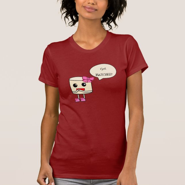 Camiseta Sra. Marshmallow (Anverso)