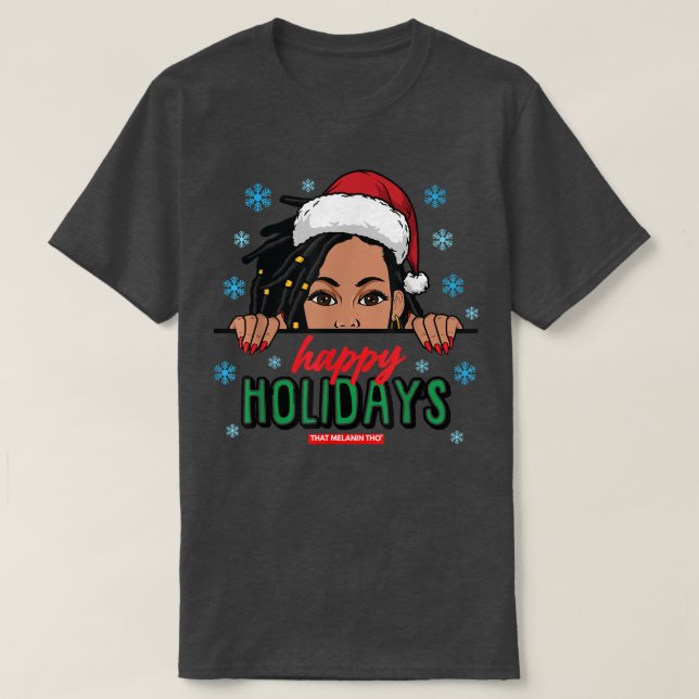 Camiseta Sra. Negra (Diseño del anverso)