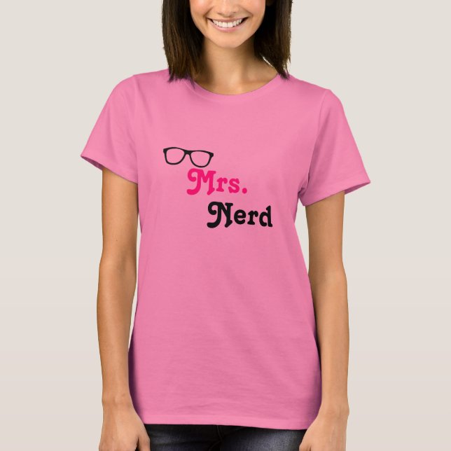 Camiseta Sra. Nerd Tee (Anverso)